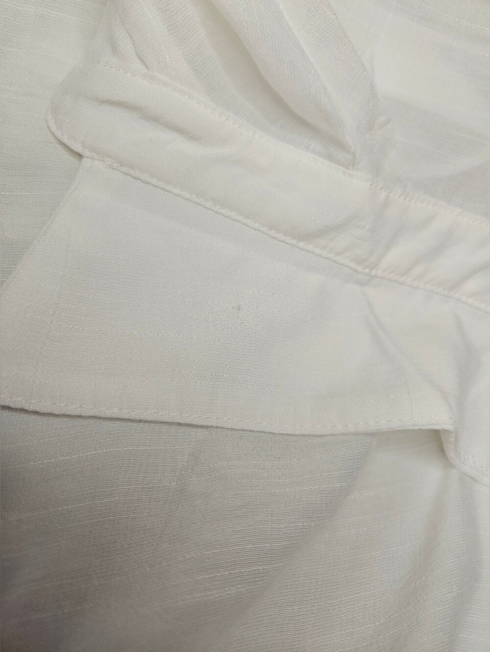 Cupshe White Sheer Slit Maxi Cover-Up Beach Dress Medium New - Picture 15 of 16